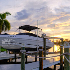 Cape Coral Florida Boat Dock