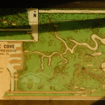 Four Mile Cove Ecological Preserve Map Cape Coral Florida