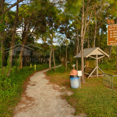 Four Mile Cove Ecological Preserve Entrance Cape Coral Florida