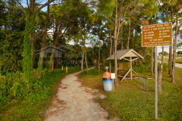 Four Mile Cove Ecological Preserve Entrance Cape Coral Florida