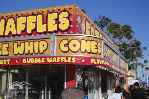 Cape Coral Art Festival Florida Waffles Cones Sweets